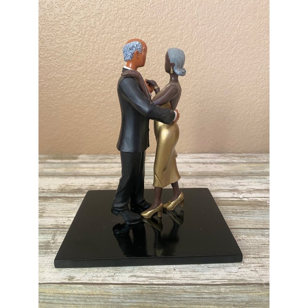 Sass ’n Class Annie Lee "A Scene from RSVP" African American Dancing Couple Coll